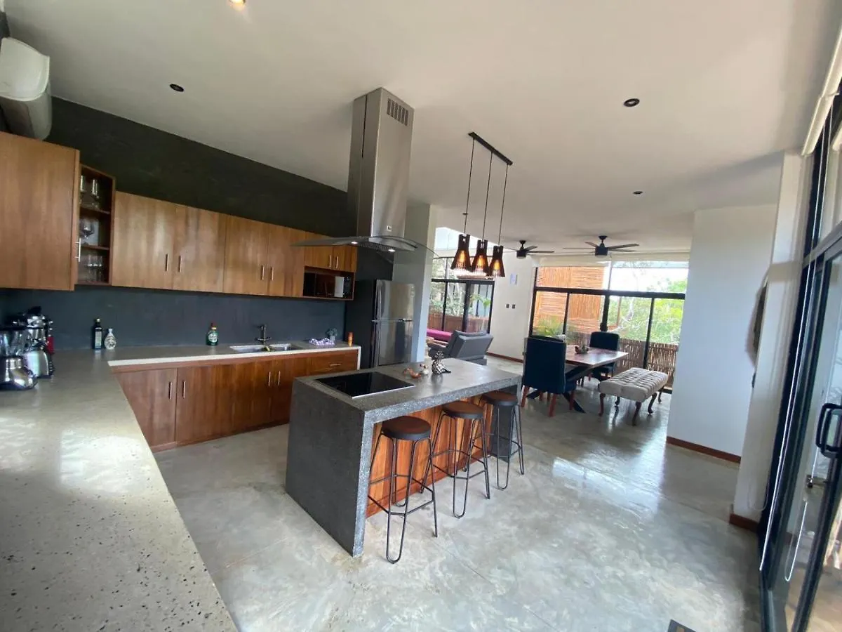 아파트 Kooptee Luxury Style Condos Chemuyil 멕시코
